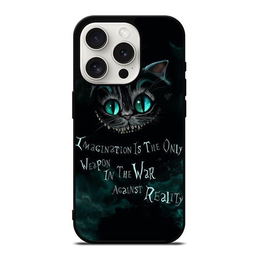 CHESHIRE CAT QUOTE 1 iPhone 15 Pro Case Cover