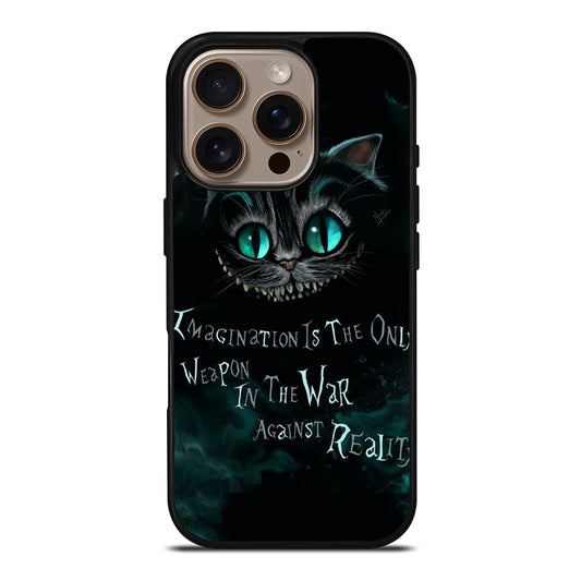 CHESHIRE CAT QUOTE 1 iPhone 16 Pro Case Cover