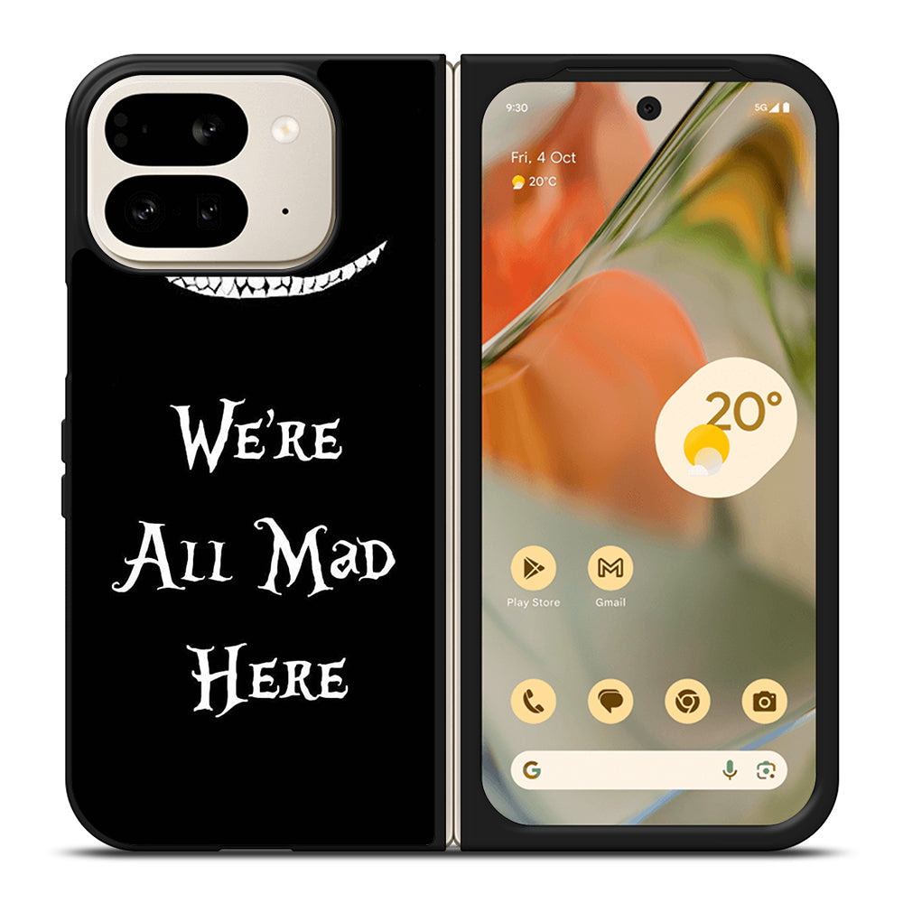 CHESHIRE CAT QUOTE 2 Google Pixel 9 Pro Fold Case Cover