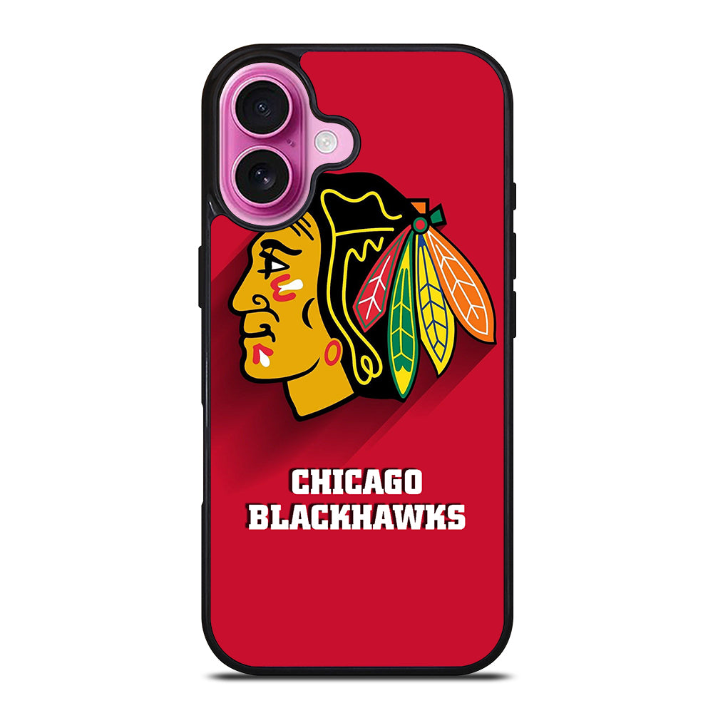 CHICAGO BLACKHAWKS ICON 1 iPhone 16 Plus Case Cover