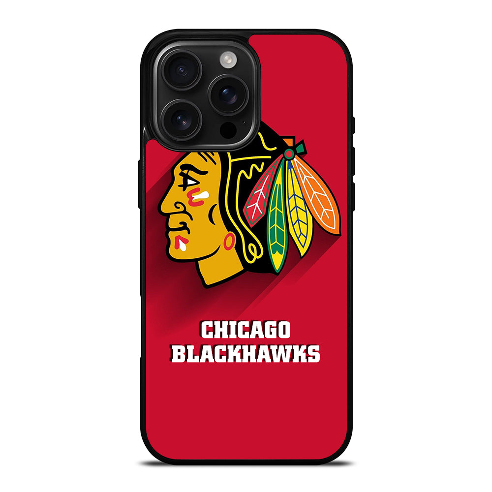 CHICAGO BLACKHAWKS ICON 1 iPhone 16 Pro Max Case Cover