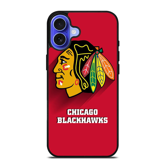 CHICAGO BLACKHAWKS ICON 1 iPhone 16 Case Cover
