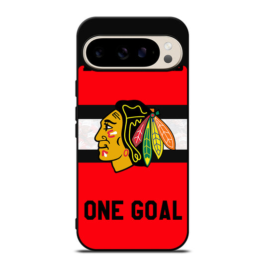 CHICAGO BLACKHAWKS ICON 3 Google Pixel 9 Pro Case Cover