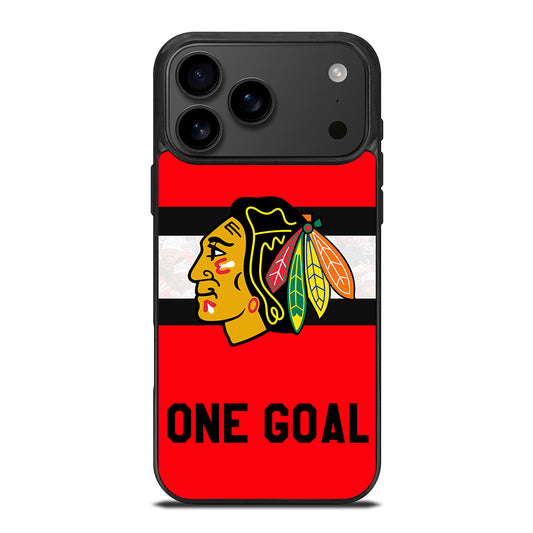 CHICAGO BLACKHAWKS ICON 3 iPhone 17 Pro Max Case Cover