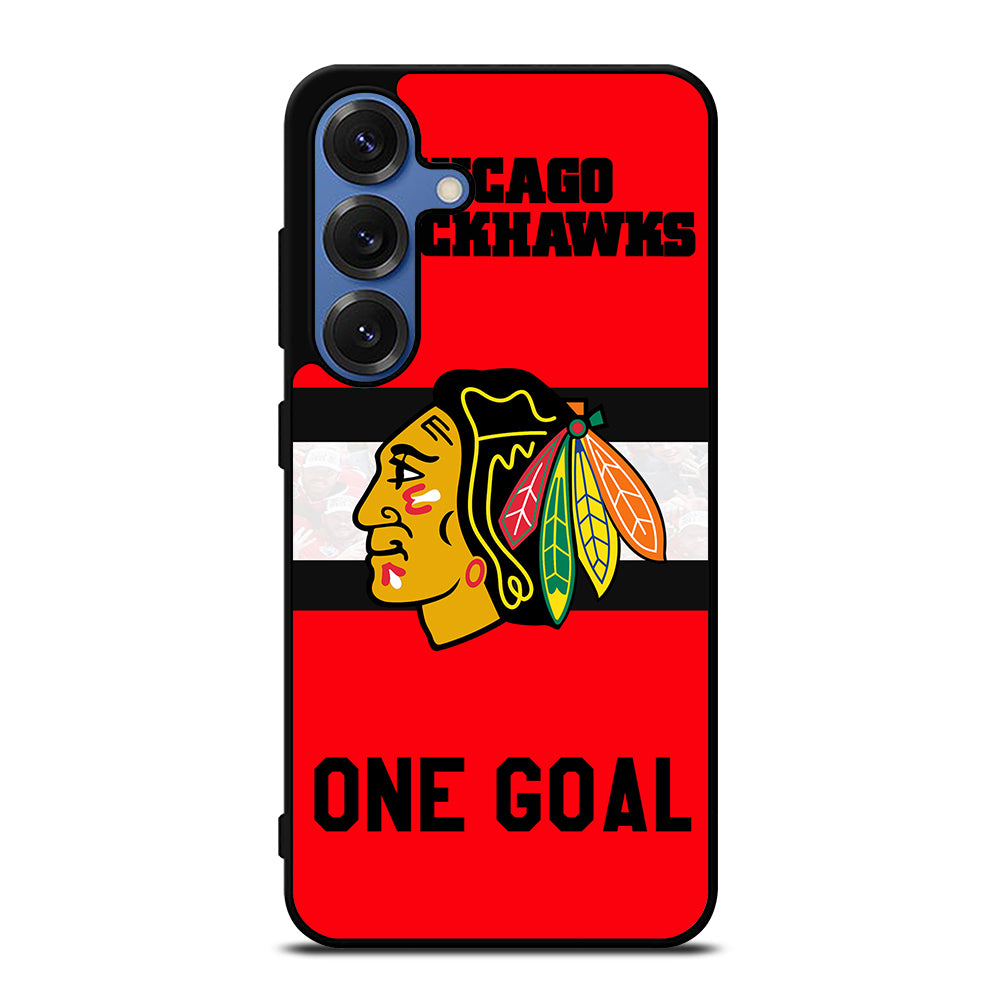 CHICAGO BLACKHAWKS ICON 3 Samsung Galaxy S25 Case Cover