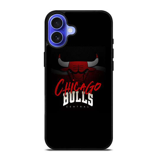 CHICAGO BULLS NBA SYMBOL iPhone 16 Case Cover