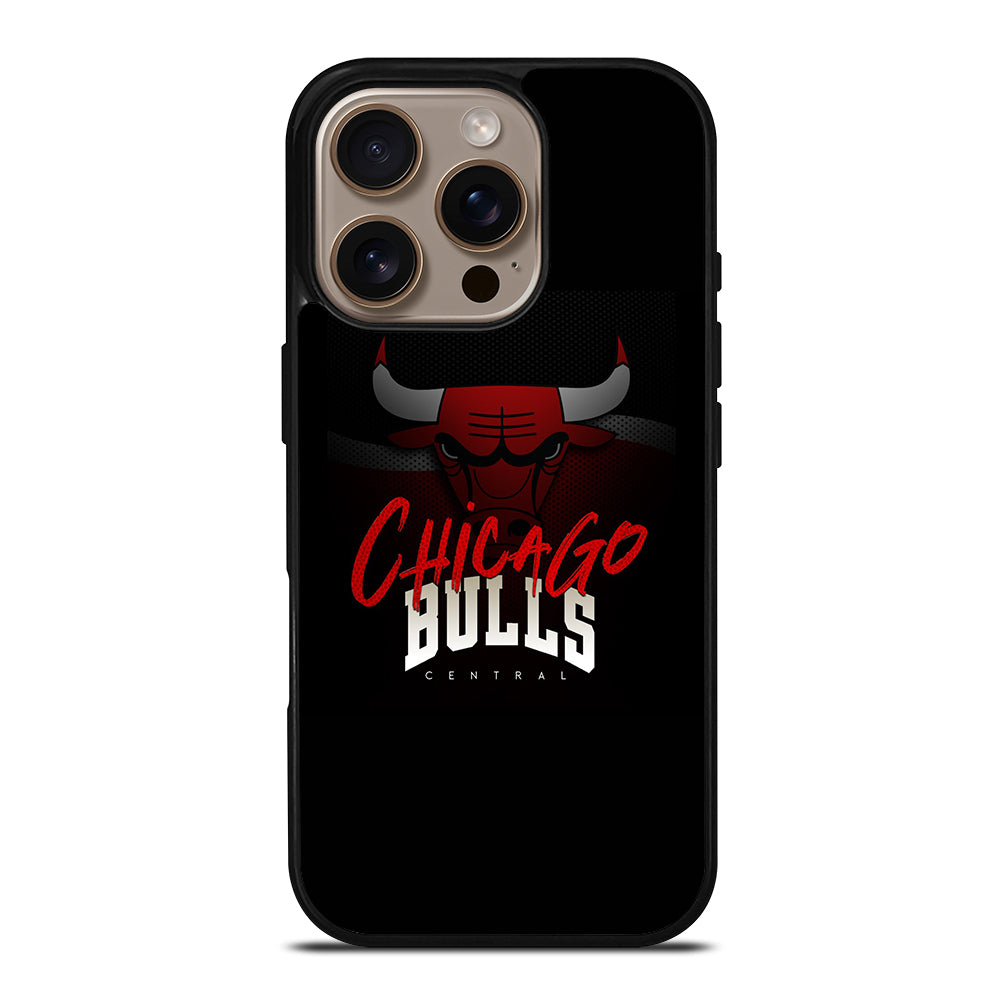 CHICAGO BULLS NBA SYMBOL iPhone 16 Pro Case Cover