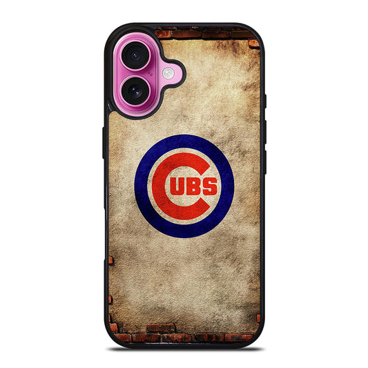 CHICAGO CUBS VINTAGE LOGO iPhone 16 Plus Case Cover
