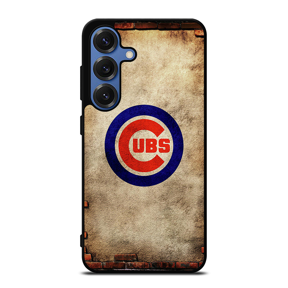 CHICAGO CUBS VINTAGE LOGO Samsung Galaxy S25 Case Cover