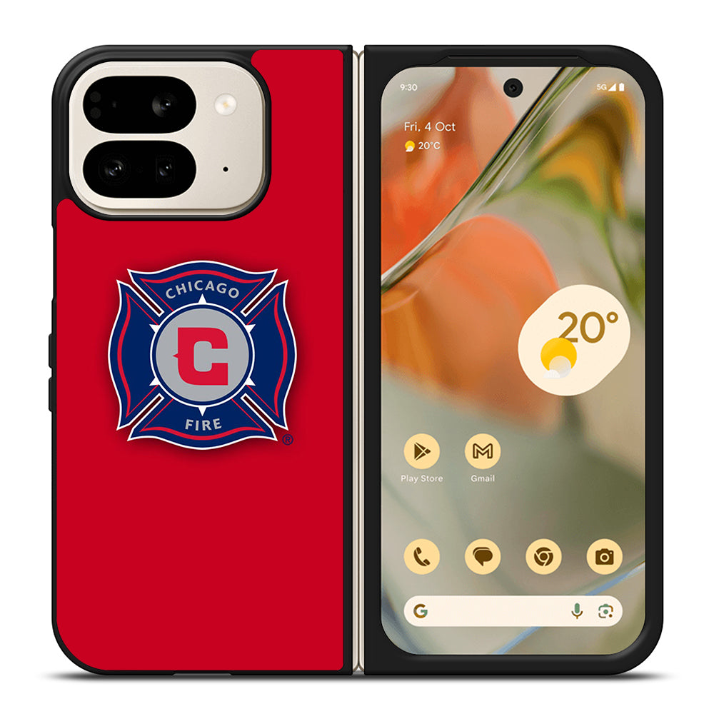 CHICAGO FIRE FC ICON 1 Google Pixel 9 Pro Fold Case Cover