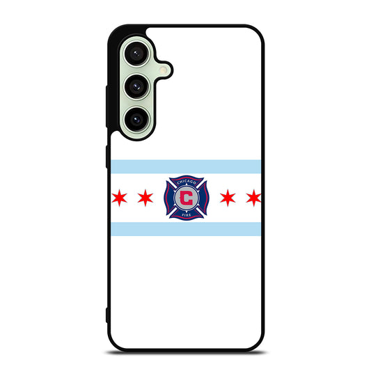 CHICAGO FIRE FC ICON 2 Samsung Galaxy S24 FE Case Cover
