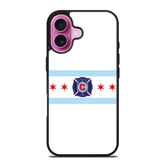 CHICAGO FIRE FC ICON 2 iPhone 16 Plus Case Cover