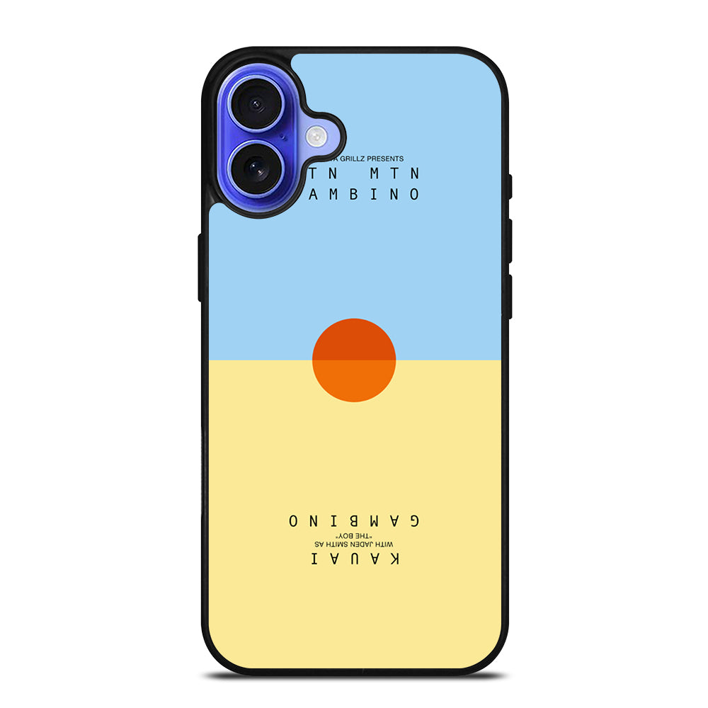 CHILDISH GAMBINO KAUAI ICON iPhone 16 Case Cover