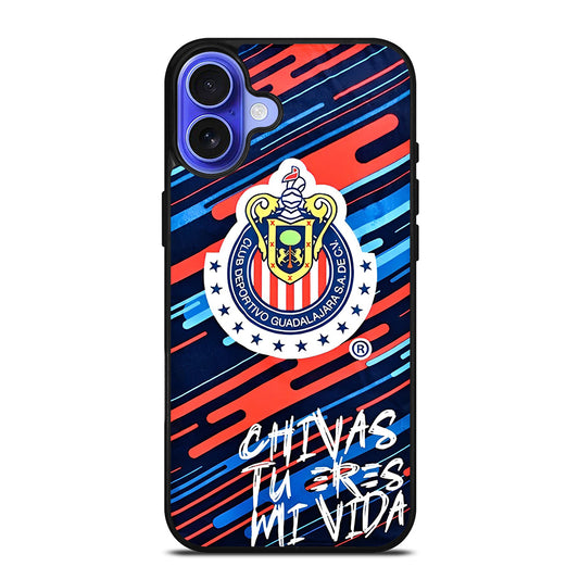 CHIVAS DE GUADALAJARA LOGO 4 iPhone 16 Case Cover