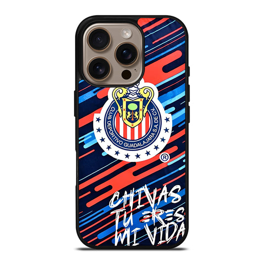 CHIVAS DE GUADALAJARA LOGO 4 iPhone 16 Pro Case Cover