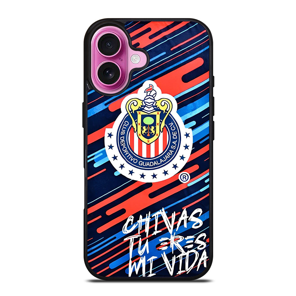 CHIVAS DE GUADALAJARA LOGO 4 iPhone 16 Plus Case Cover