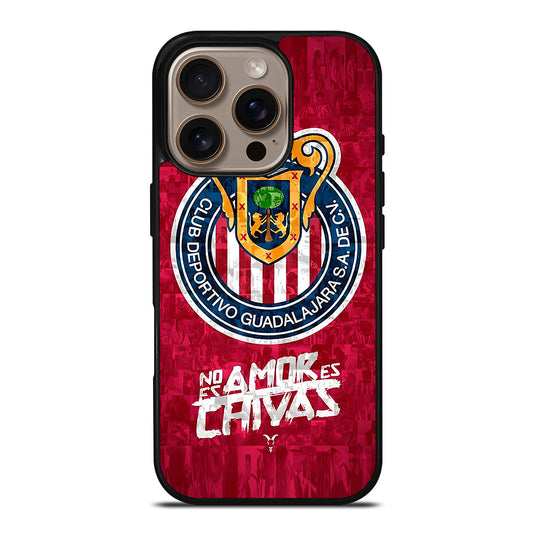 CHIVAS DE GUADALAJARA LOGO 5 iPhone 16 Pro Case Cover