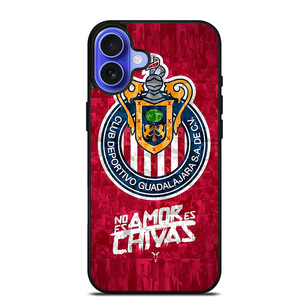 CHIVAS DE GUADALAJARA LOGO 5 iPhone 16 Case Cover