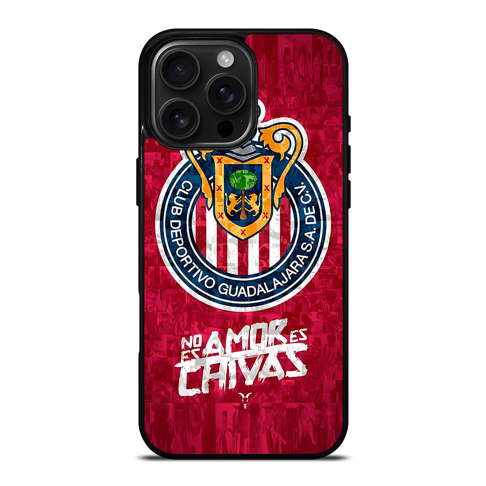CHIVAS DE GUADALAJARA LOGO 5 iPhone 16 Pro Max Case Cover