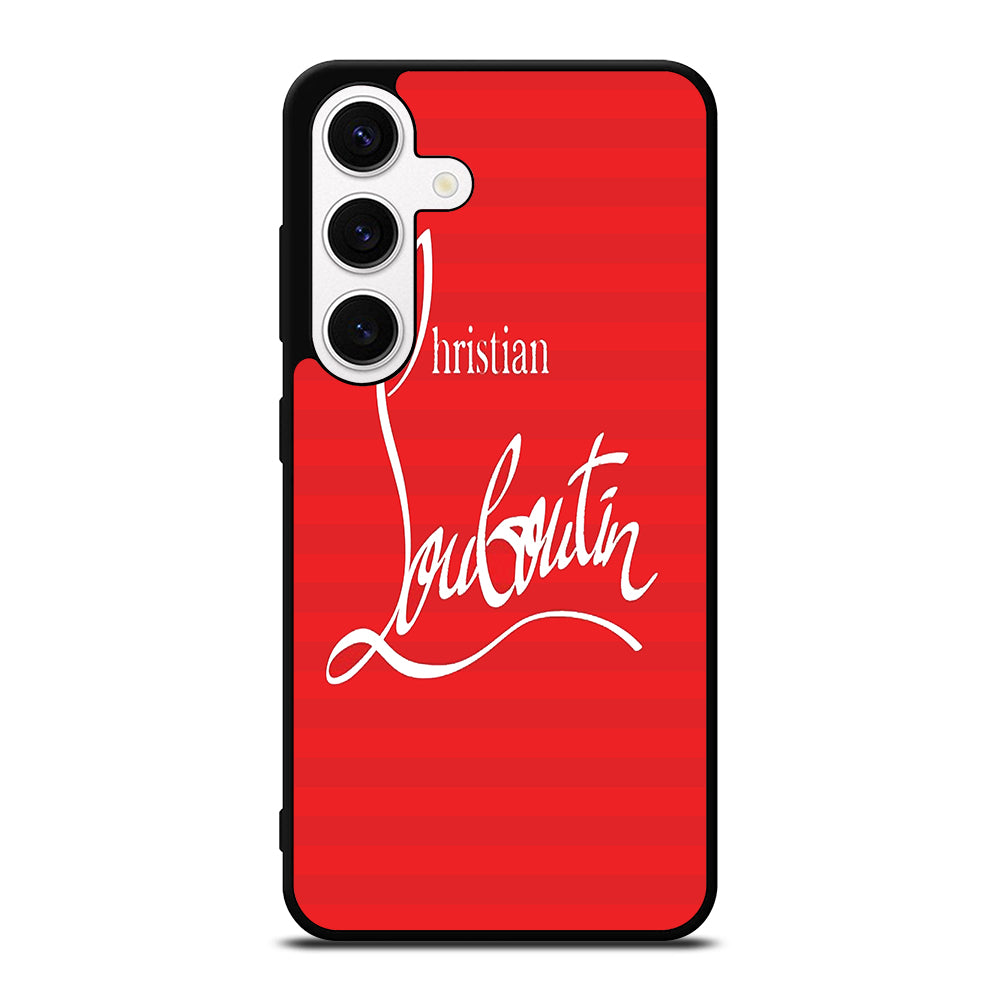 CHRISTIAN LOUBOUTIN RED LOGO 1 Samsung Galaxy S24 Case Cover