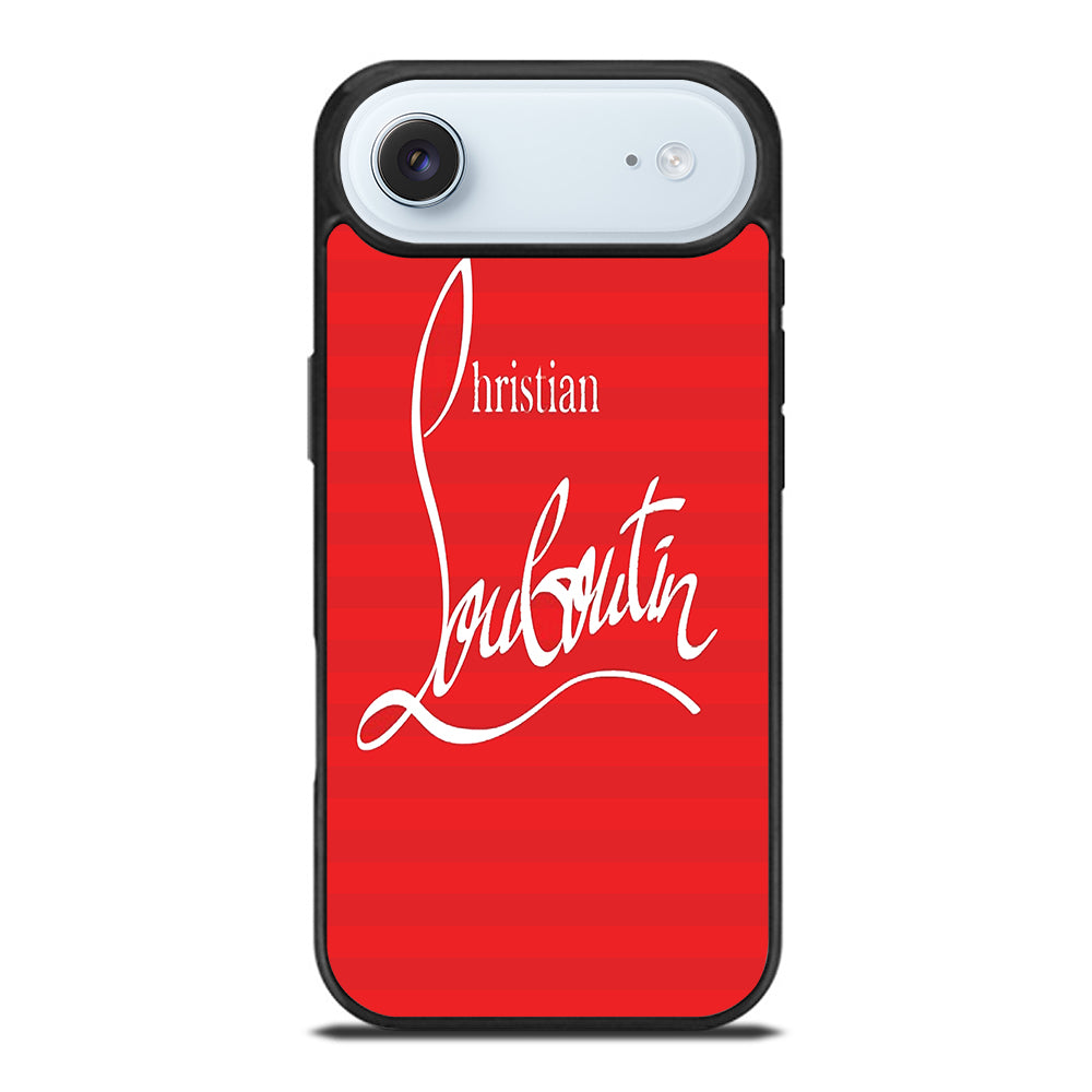CHRISTIAN LOUBOUTIN RED LOGO 1 iPhone Air Case Cover