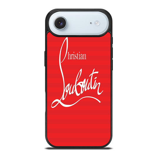CHRISTIAN LOUBOUTIN RED LOGO 1 iPhone Air Case Cover