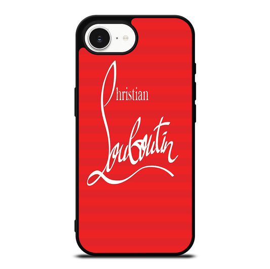 CHRISTIAN LOUBOUTIN RED LOGO 1 iPhone 16e Case Cover