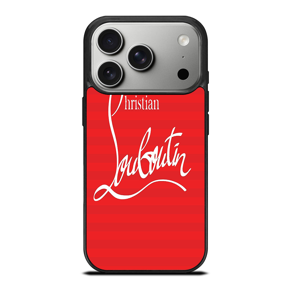 CHRISTIAN LOUBOUTIN RED LOGO 1 iPhone 17 Pro Case Cover