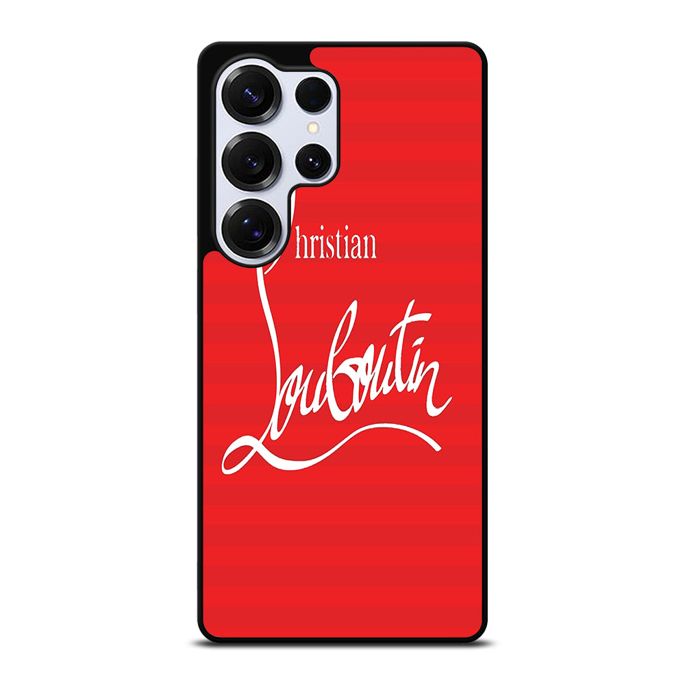 CHRISTIAN LOUBOUTIN RED LOGO 1 Samsung Galaxy S25 Ultra Case Cover