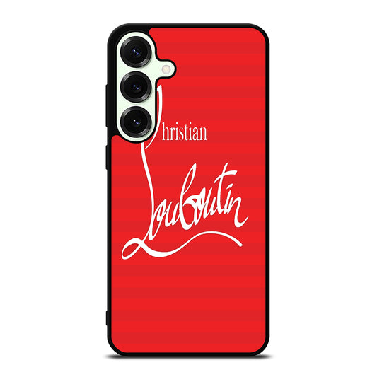 CHRISTIAN LOUBOUTIN RED LOGO 1 Samsung Galaxy S25 Plus Case Cover
