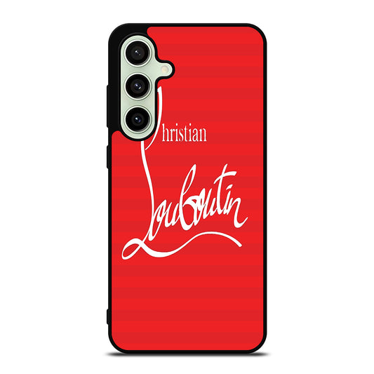 CHRISTIAN LOUBOUTIN RED LOGO 1 Samsung Galaxy S24 FE Case Cover