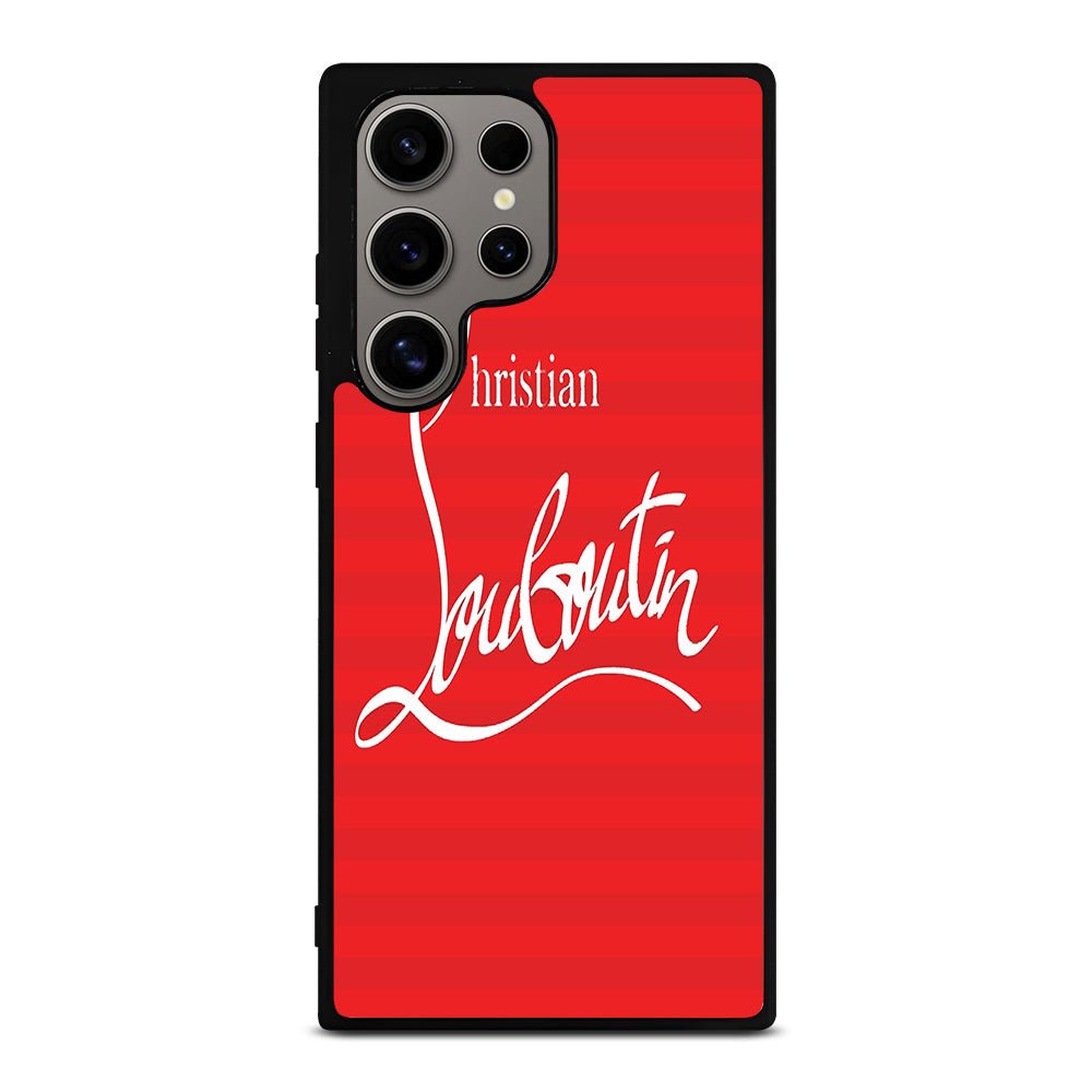 CHRISTIAN LOUBOUTIN RED LOGO 1 Samsung Galaxy S24 Ultra Case Cover