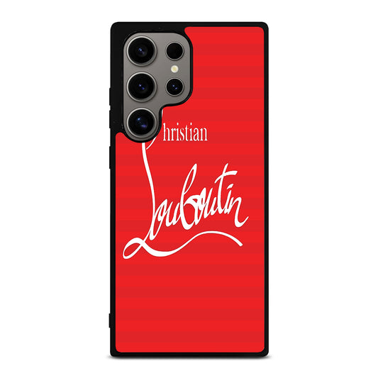 CHRISTIAN LOUBOUTIN RED LOGO 1 Samsung Galaxy S24 Ultra Case Cover