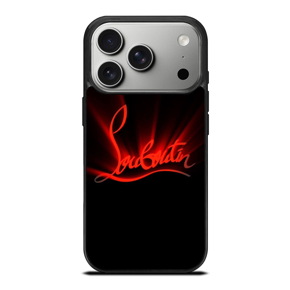 CHRISTIAN LOUBOUTIN RED LOGO 2 iPhone 17 Pro Case Cover