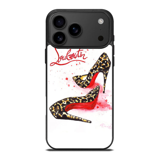 CHRISTIAN LOUBOUTIN RED LOGO 3 iPhone 17 Pro Max Case Cover