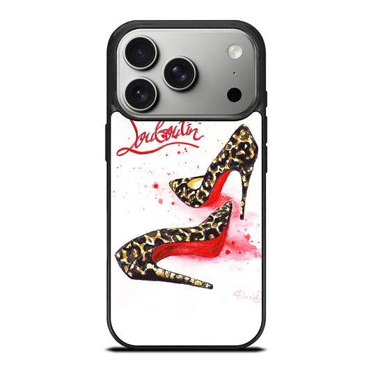 CHRISTIAN LOUBOUTIN RED LOGO 3 iPhone 17 Pro Case Cover