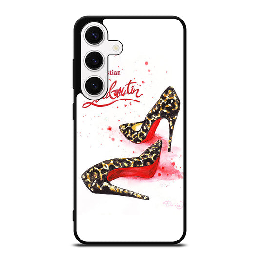 CHRISTIAN LOUBOUTIN RED LOGO 3 Samsung Galaxy S24 Case Cover