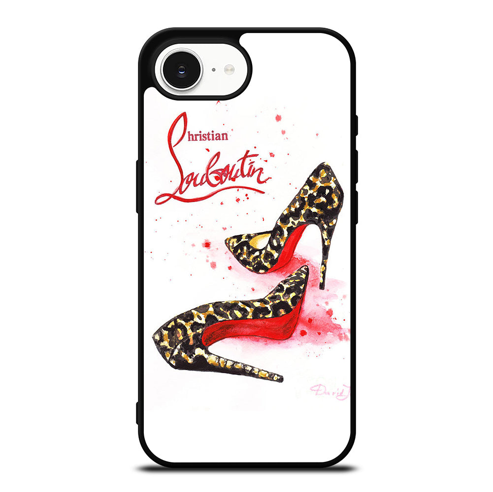 CHRISTIAN LOUBOUTIN RED LOGO 3 iPhone 16e Case Cover