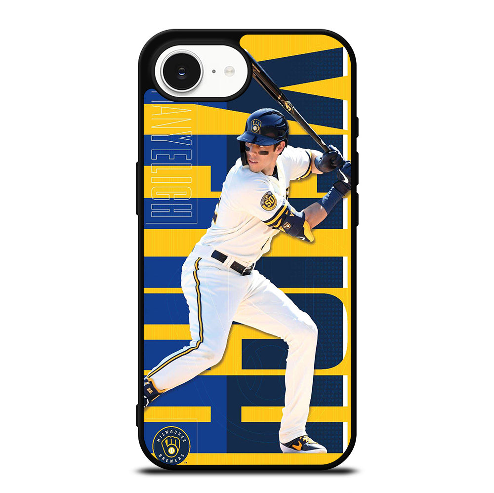 CHRISTIAN YELICH MILWAUKEE BREWERS 22 iPhone 16e Case Cover