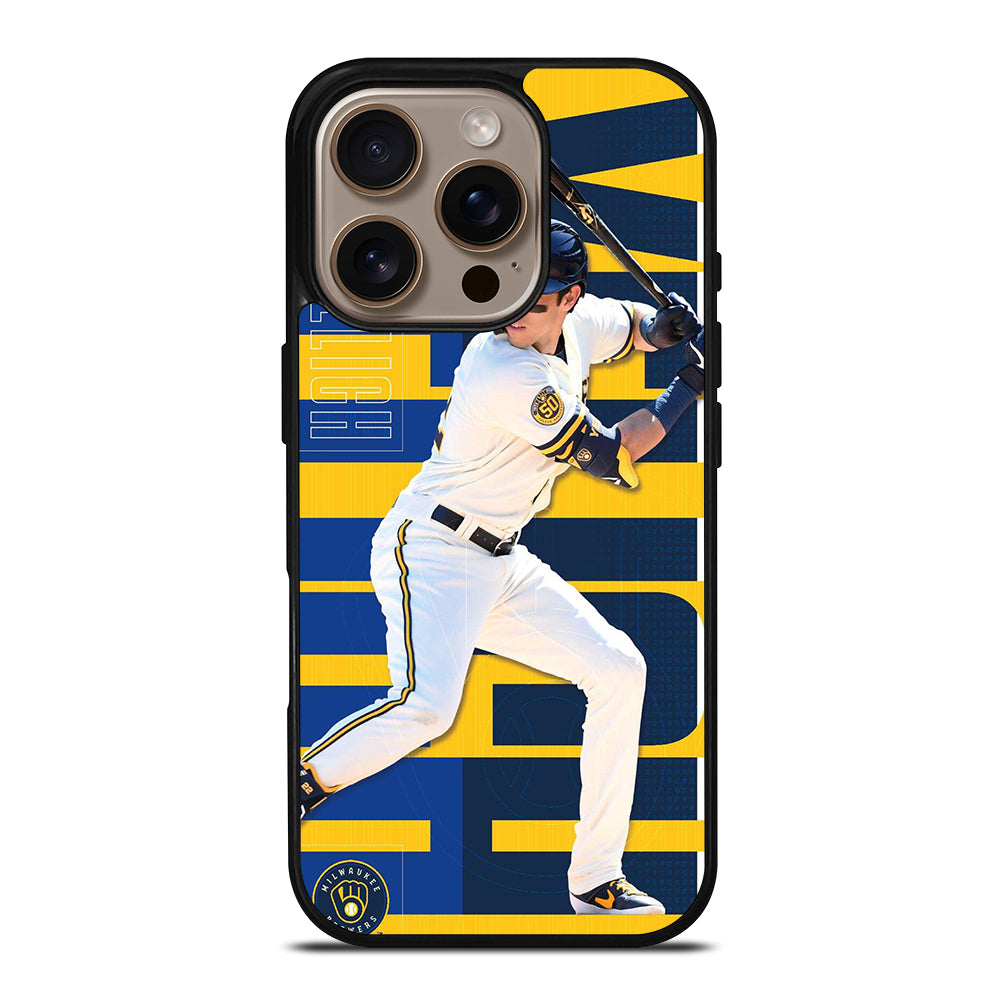 CHRISTIAN YELICH MILWAUKEE BREWERS 22 iPhone 16 Pro Case Cover