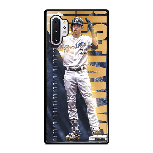 CHRISTIAN YELICH MILWAUKEE BREWERS MLB 2 Samsung Galaxy Note 10 Plus Case Cover