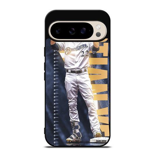 CHRISTIAN YELICH MILWAUKEE BREWERS MLB 2 Google Pixel 9 Pro Case Cover