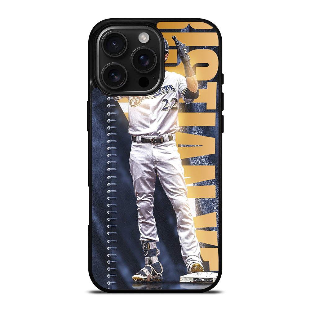CHRISTIAN YELICH MILWAUKEE BREWERS MLB 2 iPhone 16 Pro Max Case Cover