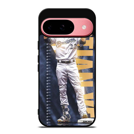 CHRISTIAN YELICH MILWAUKEE BREWERS MLB 2 Google Pixel 9 Case Cover