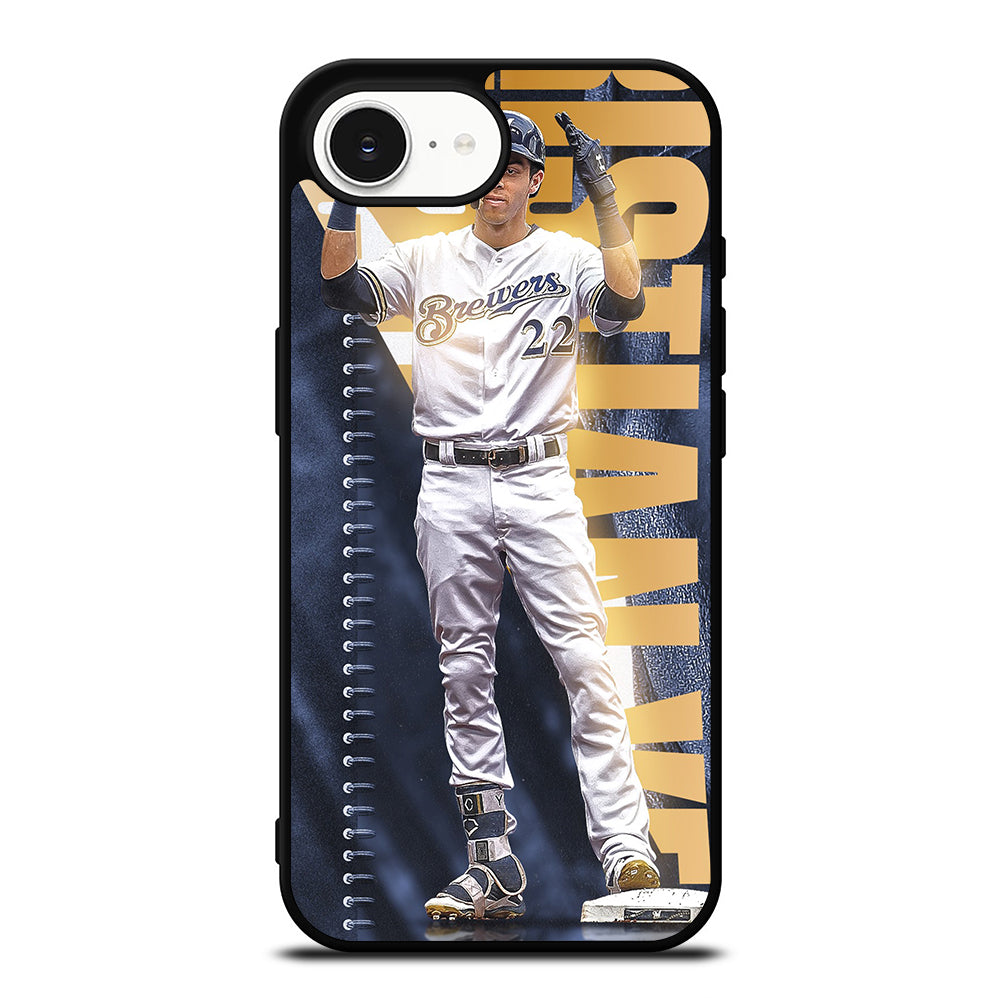 CHRISTIAN YELICH MILWAUKEE BREWERS MLB 2 iPhone 16e Case Cover
