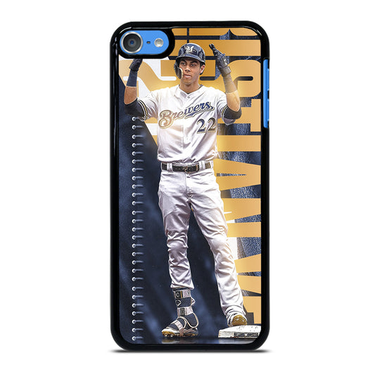 CHRISTIAN YELICH MILWAUKEE BREWERS MLB 2 iPod Touch 7 Case Cover