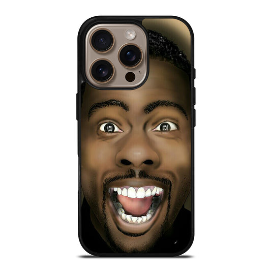 CHRIS ROCK ART iPhone 16 Pro Case Cover