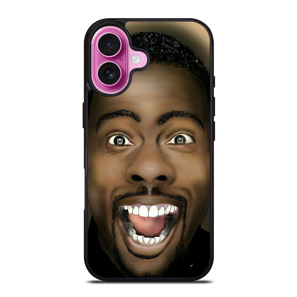 CHRIS ROCK ART iPhone 16 Plus Case Cover