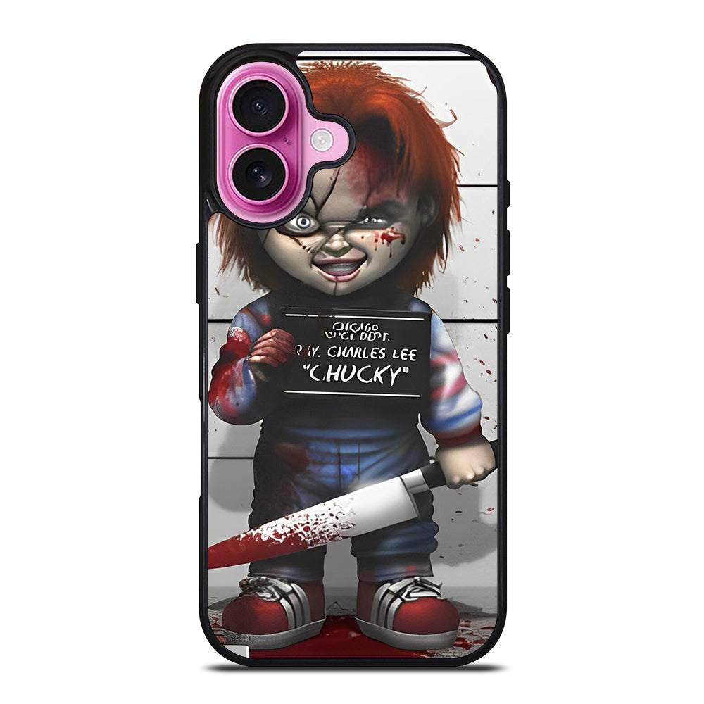 CHUCKY SCARY DOLL MOVIE 3 iPhone 16 Plus Case Cover