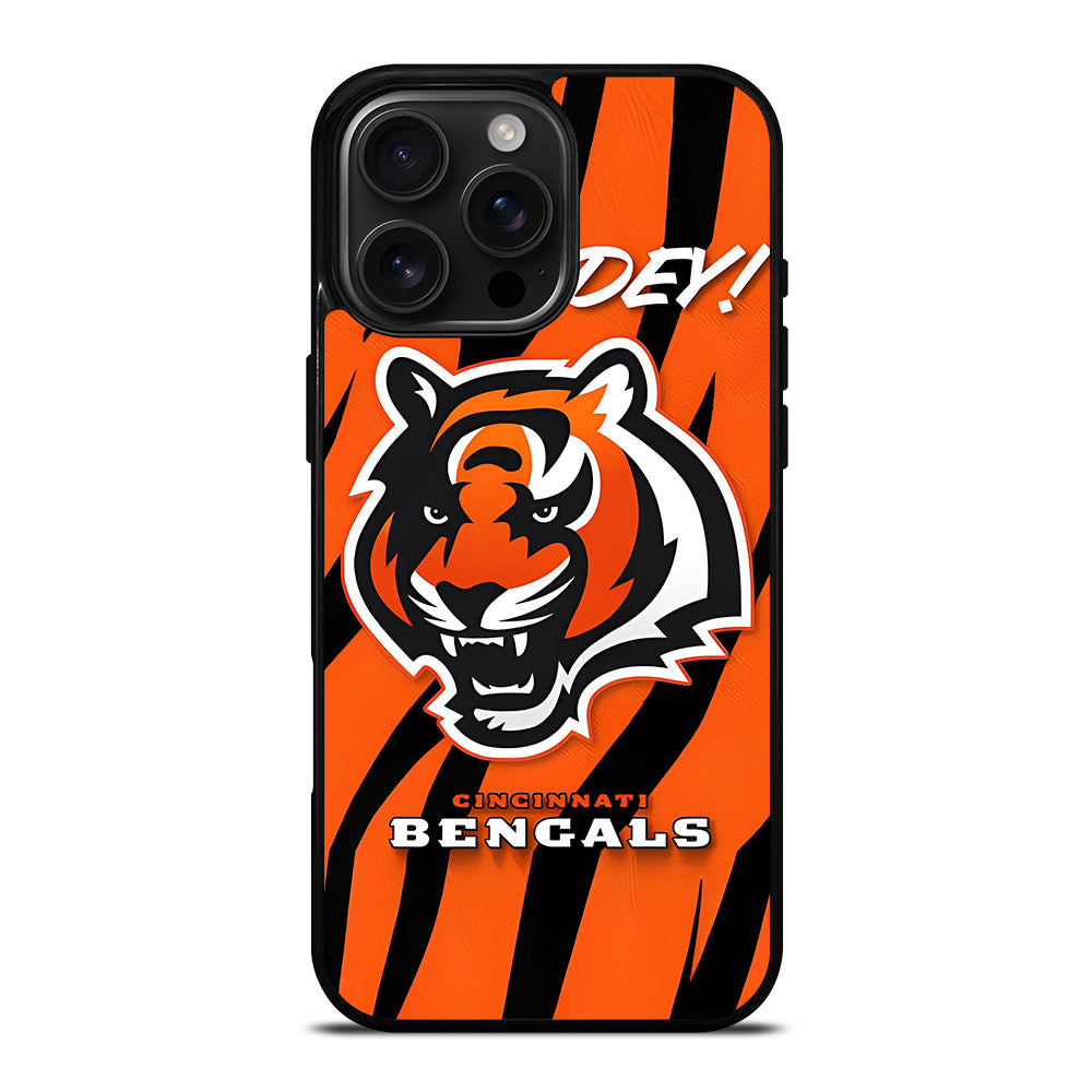 CINCINNATI BENGALS LOGO 2 iPhone 16 Pro Max Case Cover